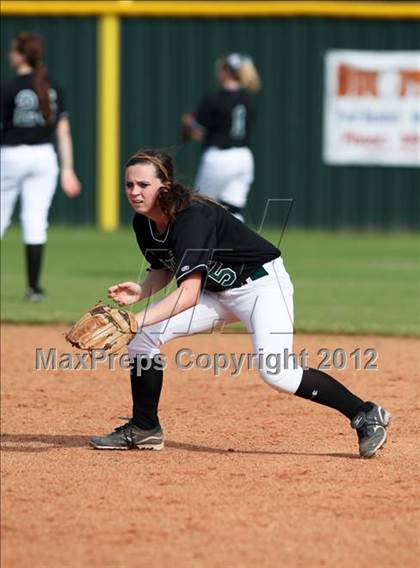 Thumbnail 2 in Spring vs Cinco Ranch (The Woodlands Lady Highlander Tournament) photogallery.
