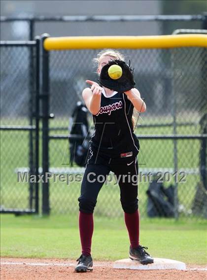 Thumbnail 1 in Spring vs Cinco Ranch (The Woodlands Lady Highlander Tournament) photogallery.