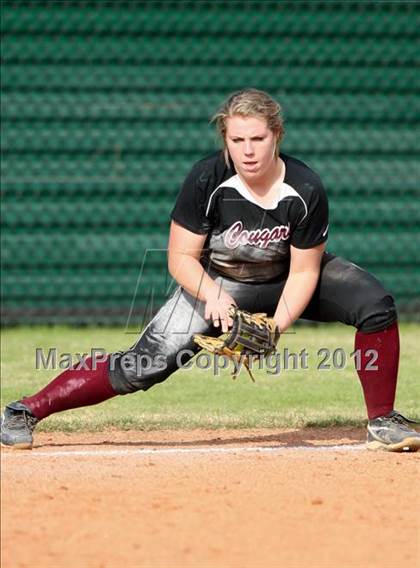 Thumbnail 3 in Spring vs Cinco Ranch (The Woodlands Lady Highlander Tournament) photogallery.