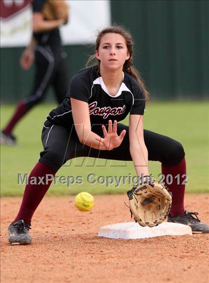 Thumbnail 2 in Spring vs Cinco Ranch (The Woodlands Lady Highlander Tournament) photogallery.