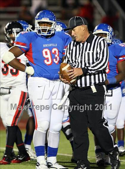 Thumbnail 3 in Trinity vs. Duncanville ( 5A Division 1 Bi-District Playoff ) photogallery.