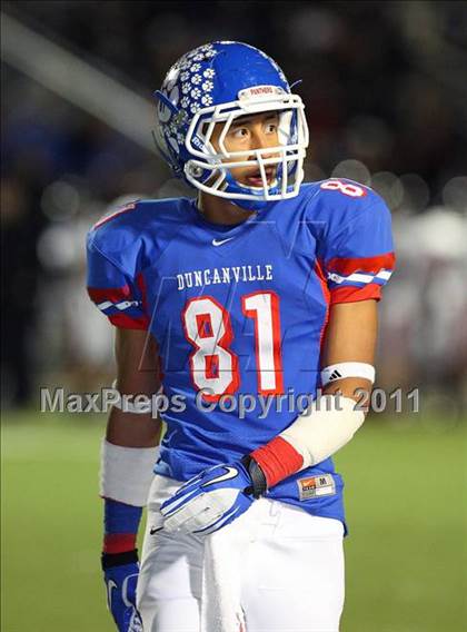 Thumbnail 3 in Trinity vs. Duncanville ( 5A Division 1 Bi-District Playoff ) photogallery.