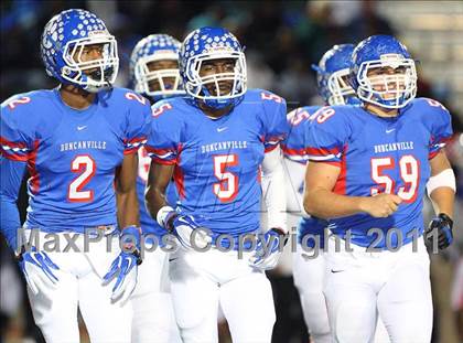 Thumbnail 3 in Trinity vs. Duncanville ( 5A Division 1 Bi-District Playoff ) photogallery.