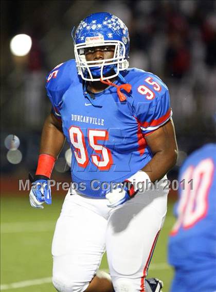 Thumbnail 1 in Trinity vs. Duncanville ( 5A Division 1 Bi-District Playoff ) photogallery.
