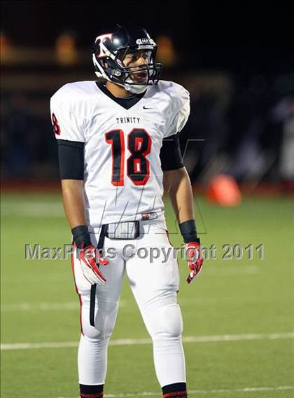 Thumbnail 3 in Trinity vs. Duncanville ( 5A Division 1 Bi-District Playoff ) photogallery.