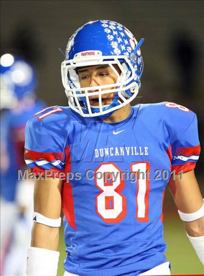 Thumbnail 3 in Trinity vs. Duncanville ( 5A Division 1 Bi-District Playoff ) photogallery.