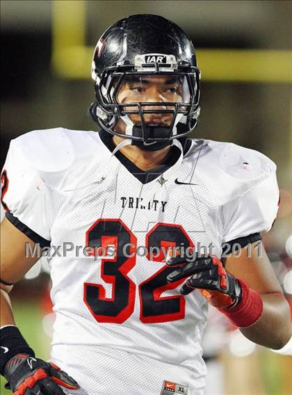 Thumbnail 3 in Trinity vs. Duncanville ( 5A Division 1 Bi-District Playoff ) photogallery.