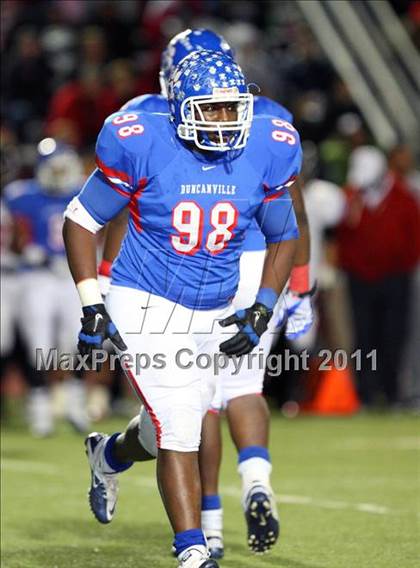 Thumbnail 2 in Trinity vs. Duncanville ( 5A Division 1 Bi-District Playoff ) photogallery.