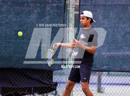 Thumbnail 3 in AIA D1 Singles Finals photogallery.
