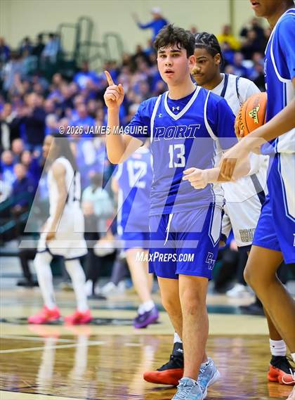 Thumbnail 3 in Port Washington vs. Baldwin (NYSPHSAA Class AAA Section 8 Final) photogallery.