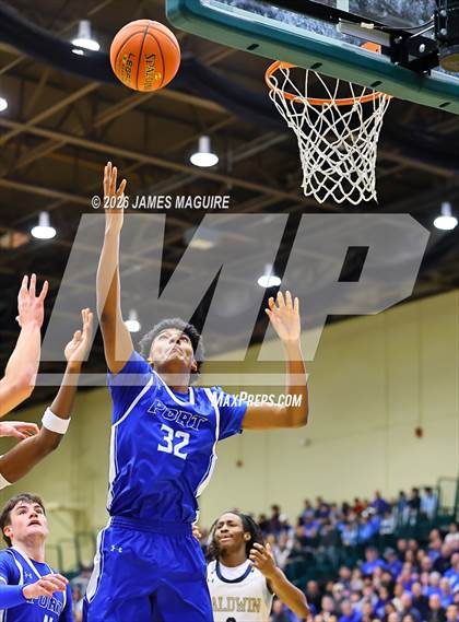 Thumbnail 3 in Port Washington vs. Baldwin (NYSPHSAA Class AAA Section 8 Final) photogallery.