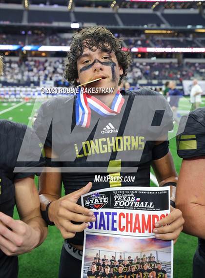 Thumbnail 3 in Westbrook vs. Gordon (UIL 1A D1 Football Final Medal Ceremony) photogallery.