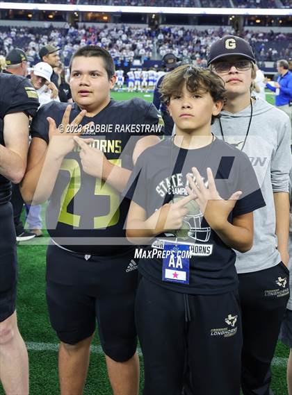 Thumbnail 2 in Westbrook vs. Gordon (UIL 1A D1 Football Final Medal Ceremony) photogallery.