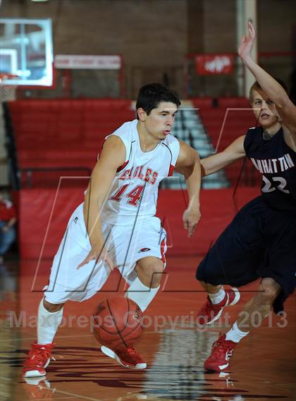 Thumbnail 3 in Maize vs. Manhattan (McPherson Invitational) photogallery.