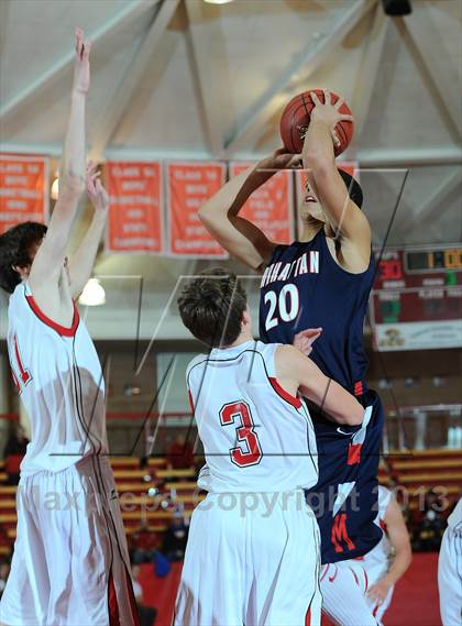 Thumbnail 2 in Maize vs. Manhattan (McPherson Invitational) photogallery.