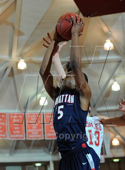 Thumbnail 1 in Maize vs. Manhattan (McPherson Invitational) photogallery.