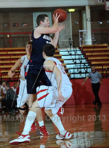 Thumbnail 3 in Maize vs. Manhattan (McPherson Invitational) photogallery.