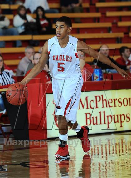 Thumbnail 3 in Maize vs. Manhattan (McPherson Invitational) photogallery.