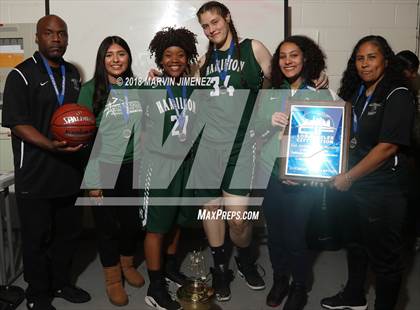 Thumbnail 3 in Crenshaw vs Hamilton (CIF LACS D2 Final) photogallery.