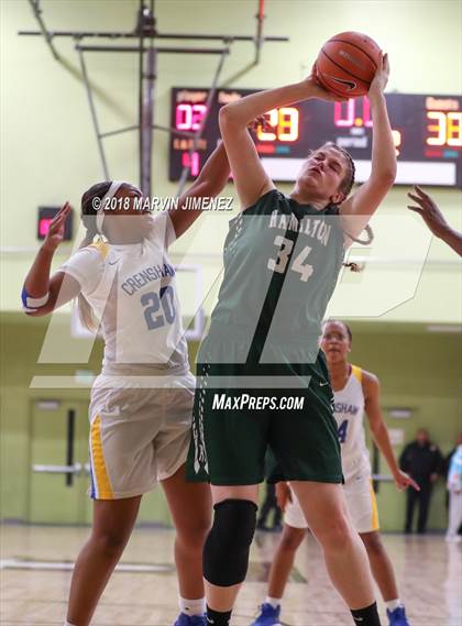 Thumbnail 2 in Crenshaw vs Hamilton (CIF LACS D2 Final) photogallery.