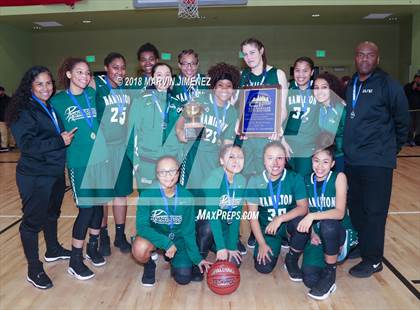 Thumbnail 1 in Crenshaw vs Hamilton (CIF LACS D2 Final) photogallery.
