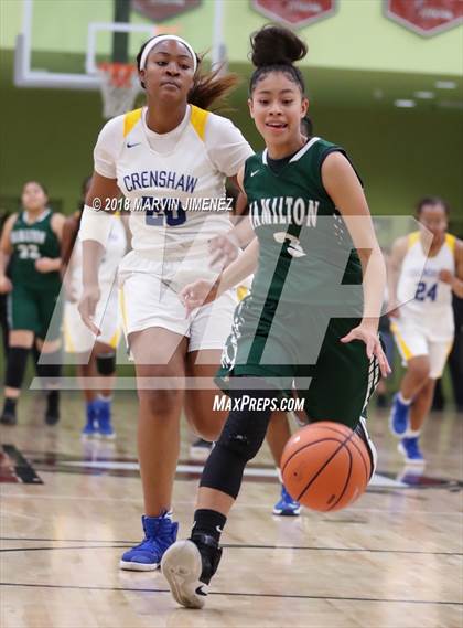 Thumbnail 3 in Crenshaw vs Hamilton (CIF LACS D2 Final) photogallery.