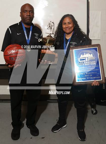 Thumbnail 1 in Crenshaw vs Hamilton (CIF LACS D2 Final) photogallery.