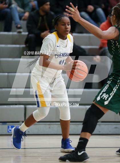 Thumbnail 3 in Crenshaw vs Hamilton (CIF LACS D2 Final) photogallery.