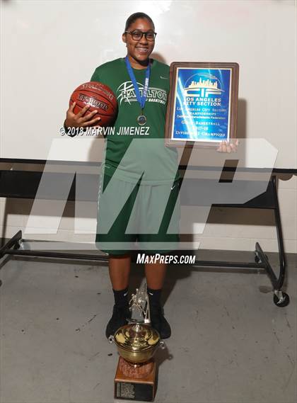 Thumbnail 3 in Crenshaw vs Hamilton (CIF LACS D2 Final) photogallery.