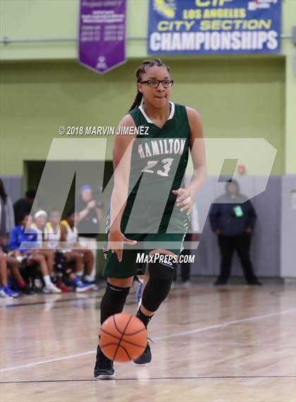 Thumbnail 2 in Crenshaw vs Hamilton (CIF LACS D2 Final) photogallery.