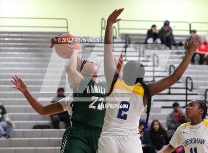 Thumbnail 2 in Crenshaw vs Hamilton (CIF LACS D2 Final) photogallery.