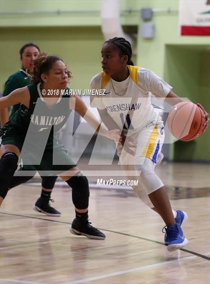 Thumbnail 3 in Crenshaw vs Hamilton (CIF LACS D2 Final) photogallery.