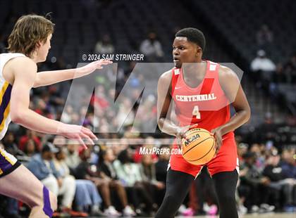 Thumbnail 3 in Centennial @ Oakland Tech (CIF State Division 2 Final) photogallery.