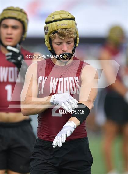 Thumbnail 2 in College Station vs Cypress Woods (Division I Quarterfinals - Texas State 7-on-7 Tournament) photogallery.
