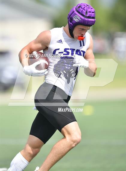 Thumbnail 2 in College Station vs Cypress Woods (Division I Quarterfinals - Texas State 7-on-7 Tournament) photogallery.