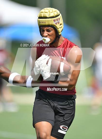 Thumbnail 3 in College Station vs Cypress Woods (Division I Quarterfinals - Texas State 7-on-7 Tournament) photogallery.