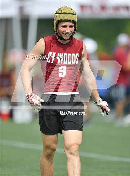 Thumbnail 1 in College Station vs Cypress Woods (Division I Quarterfinals - Texas State 7-on-7 Tournament) photogallery.