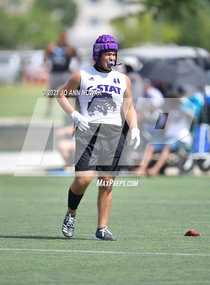 Thumbnail 1 in College Station vs Cypress Woods (Division I Quarterfinals - Texas State 7-on-7 Tournament) photogallery.