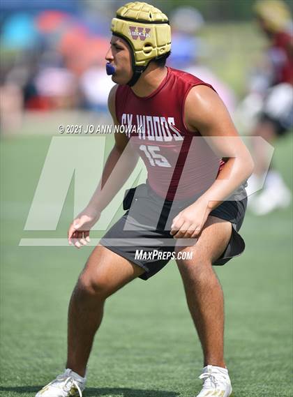 Thumbnail 2 in College Station vs Cypress Woods (Division I Quarterfinals - Texas State 7-on-7 Tournament) photogallery.
