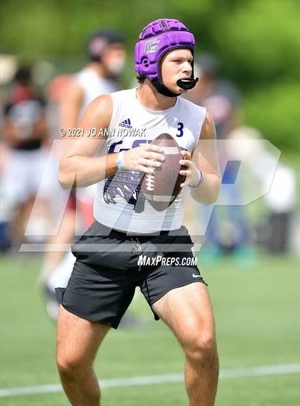 Thumbnail 3 in College Station vs Cypress Woods (Division I Quarterfinals - Texas State 7-on-7 Tournament) photogallery.