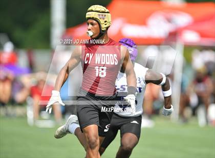 Thumbnail 1 in College Station vs Cypress Woods (Division I Quarterfinals - Texas State 7-on-7 Tournament) photogallery.