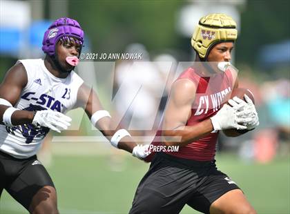 Thumbnail 1 in College Station vs Cypress Woods (Division I Quarterfinals - Texas State 7-on-7 Tournament) photogallery.