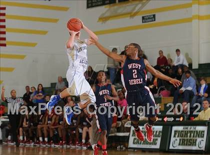 Thumbnail 1 in West vs. Livingston Academy (Knoxville Catholic Pilot Tournament) photogallery.