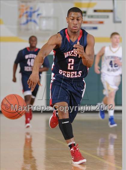Thumbnail 1 in West vs. Livingston Academy (Knoxville Catholic Pilot Tournament) photogallery.