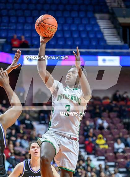 Thumbnail 2 in Notre Dame vs. East Catholic (CIAC Class I Final) photogallery.