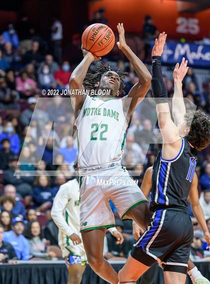 Thumbnail 3 in Notre Dame vs. East Catholic (CIAC Class I Final) photogallery.