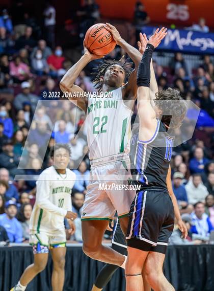 Thumbnail 3 in Notre Dame vs. East Catholic (CIAC Class I Final) photogallery.