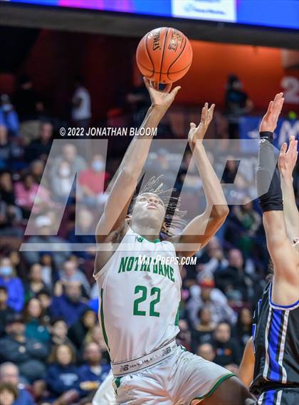 Thumbnail 2 in Notre Dame vs. East Catholic (CIAC Class I Final) photogallery.