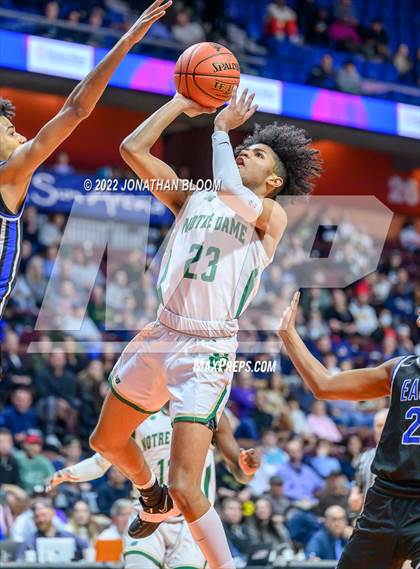 Thumbnail 2 in Notre Dame vs. East Catholic (CIAC Class I Final) photogallery.