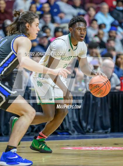 Thumbnail 2 in Notre Dame vs. East Catholic (CIAC Class I Final) photogallery.